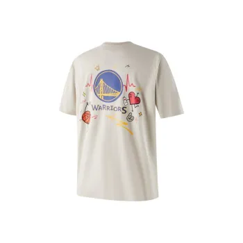 NBA Team Culture Series T Shirts Unisex Light Gray