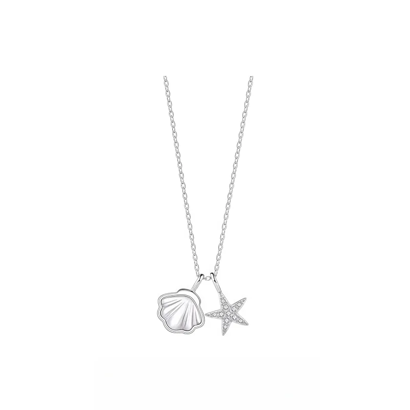 Di Su Xing 925 Sterling Silver Necklaces Women's-0