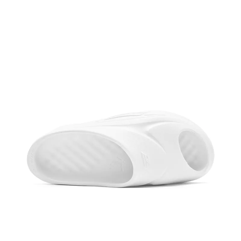QIAODAN FE Slippers EVA Slip Resistant Odor Resistant Abrasion Resistant Slide Slippers Men's White-3