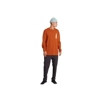BURTON T-Shirt Men's Glossy Finish Orange