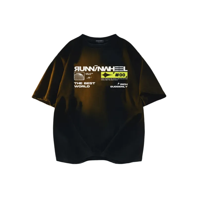RUNNINWHEEL T Shirts Unisex-0
