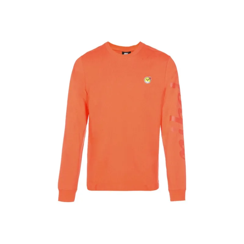 Nike T Shirts Men Orange-0