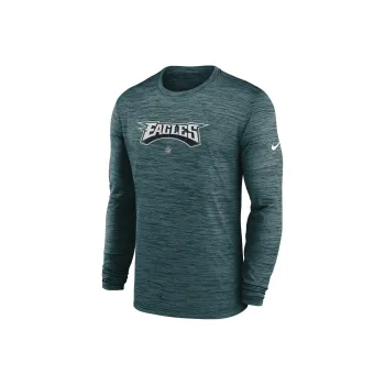 Nike Michigan State Sideline Velocity Men's Nike Dri FIT College Long Sleeve T Shirt