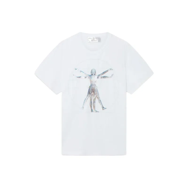 Stella McCartney X Sorayama Vitruvian Woman Cotton T-shirt-0