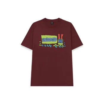 Brain Dead LEOMI SADLER SEMI T-SHIRT T-Shirt Unisex Brown