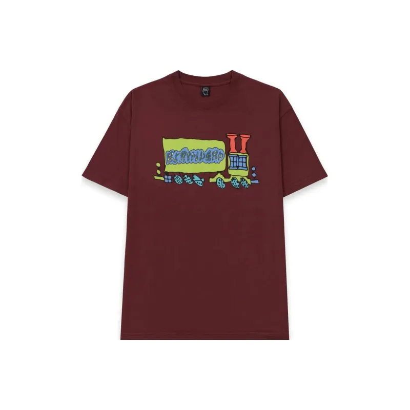 Brain Dead LEOMI SADLER SEMI T-SHIRT T-Shirt Unisex Brown-0