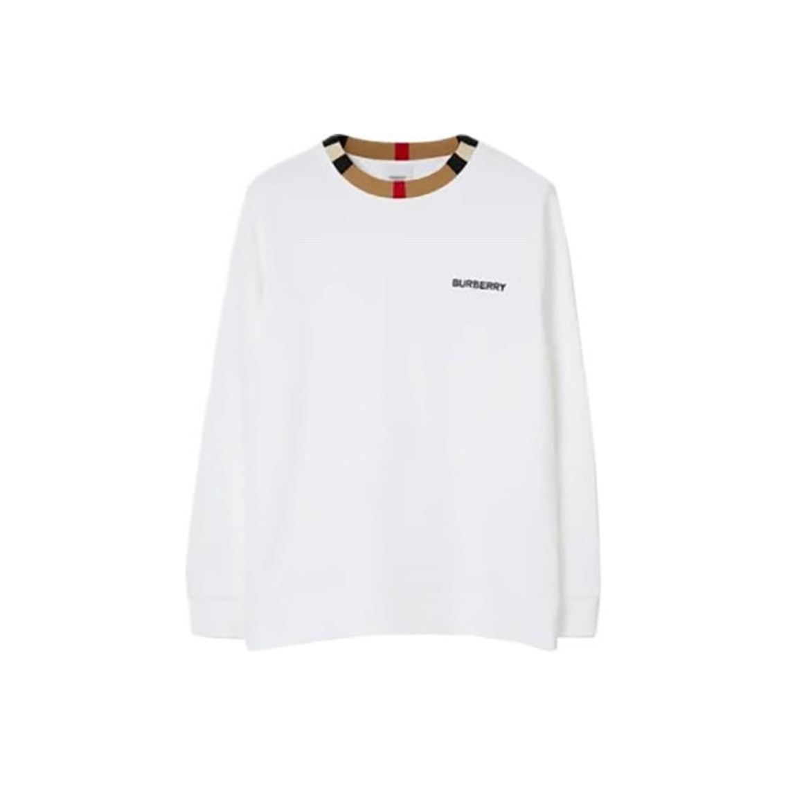 【BURBERRY】SWEATSHIRT Burberry Black College Sweatshirt Burberry