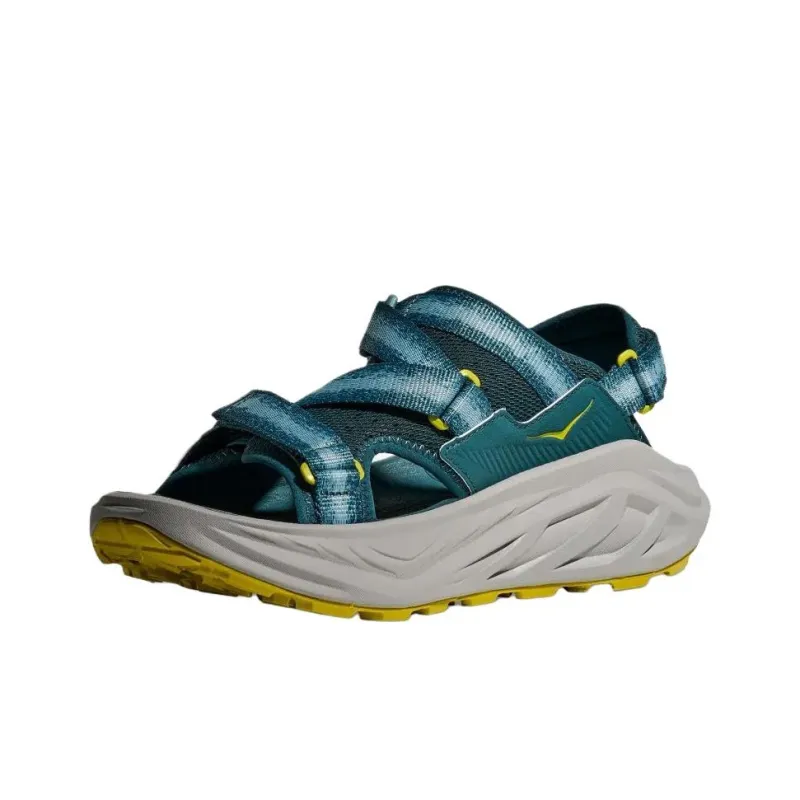HOKA ONE ONE Infini Hike Tc Blue Twilight Pea Green-2