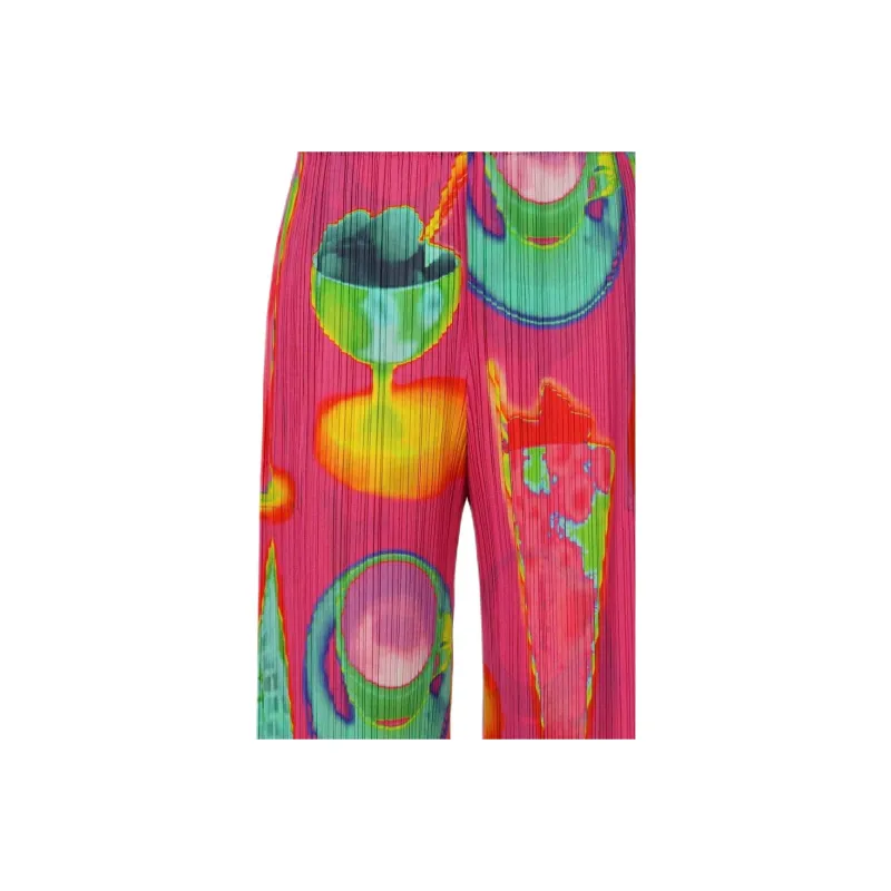 PLEATS PLEASE ISSEY MIYAKE Casual Pants Women's Pink-1