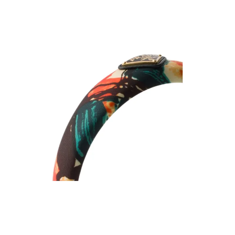 PRADA Recycled Polyamide Headbands Women's Multicolor-2