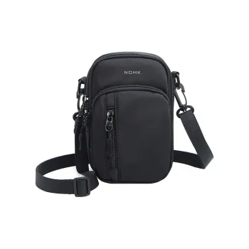 NOMK Oxford Crossbody Bag Men's Black