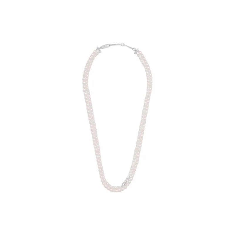 CELINE Pearl Necklaces Men's White-1