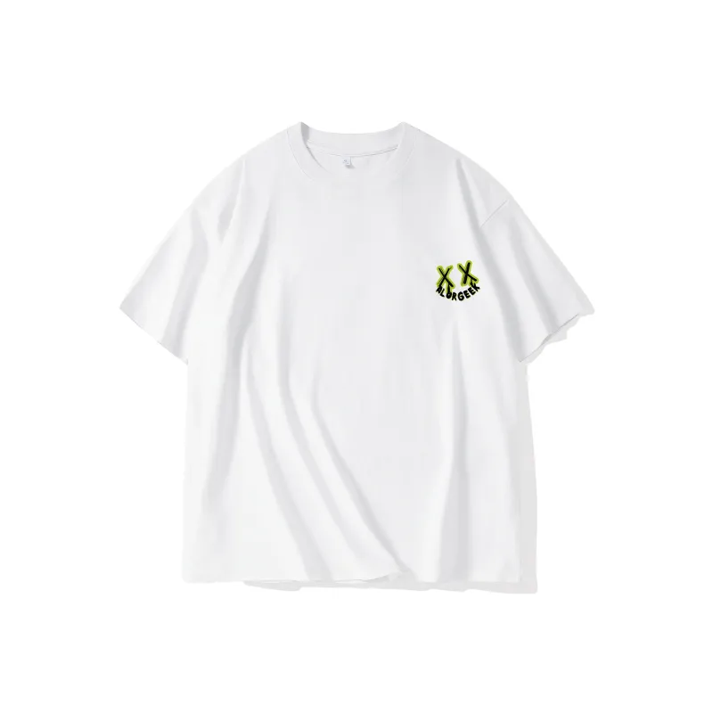 ALORGEEK Drop Shoulder Sleeve T Shirt Unisex-2