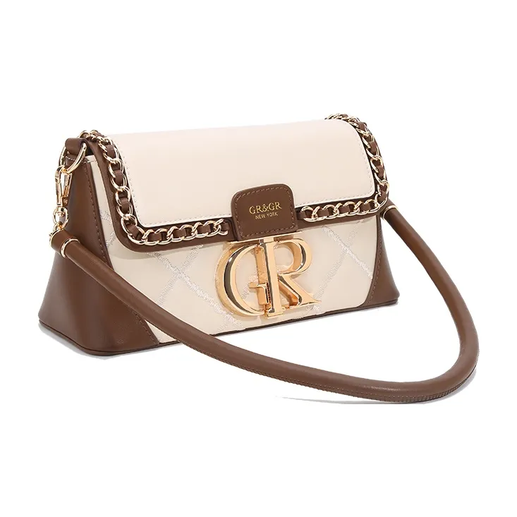 BUHOWE Polyurethane PU Shoulder Bag Women's Multicolor-2