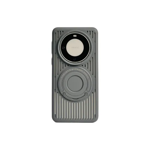 KVZUVUU Acrylic Material Magnetic Gray Pull Handle Stand Phone Cases Compatibility With Huawei Mate 70/60 Pro/Pro+