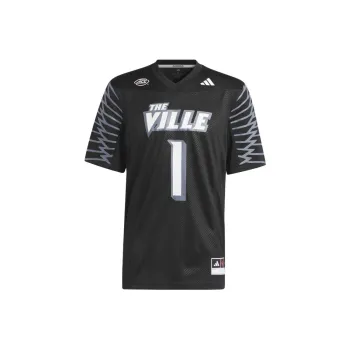 Adidas Louisville Football Off Field Ghost Jersey