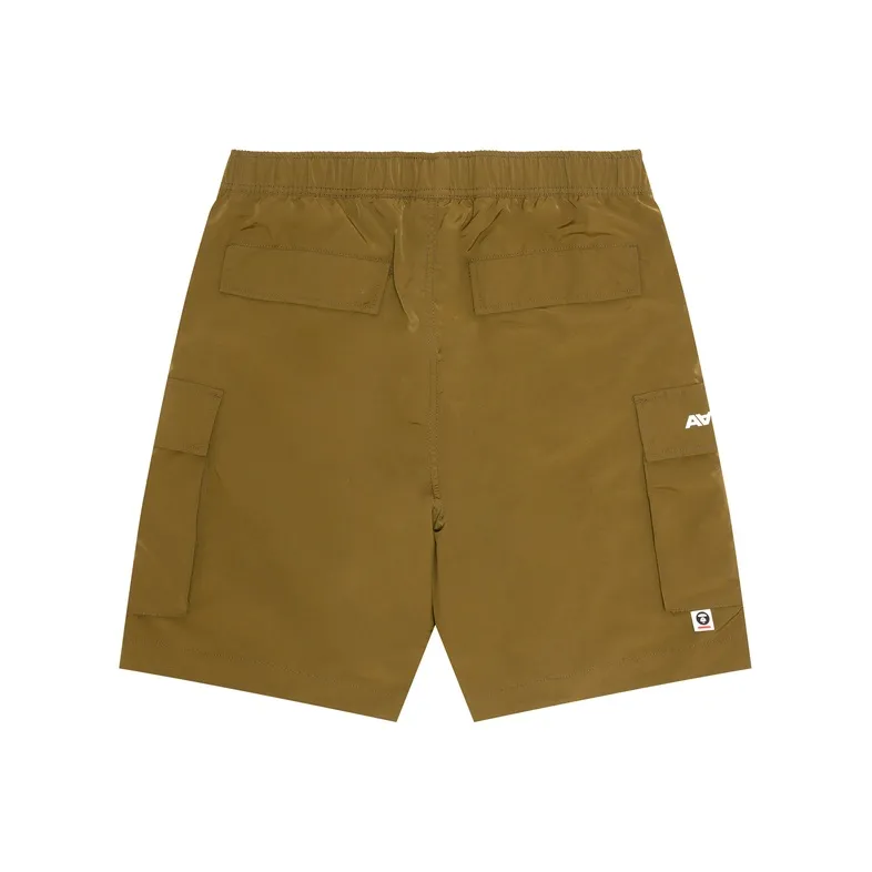 Aape By *A Bathing APE® Logo print Cargo Shorts-5