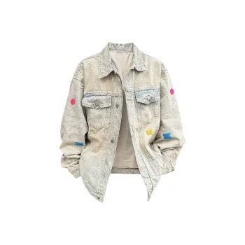 Imcrasy Denim Jacket Unisex Yellow Mud