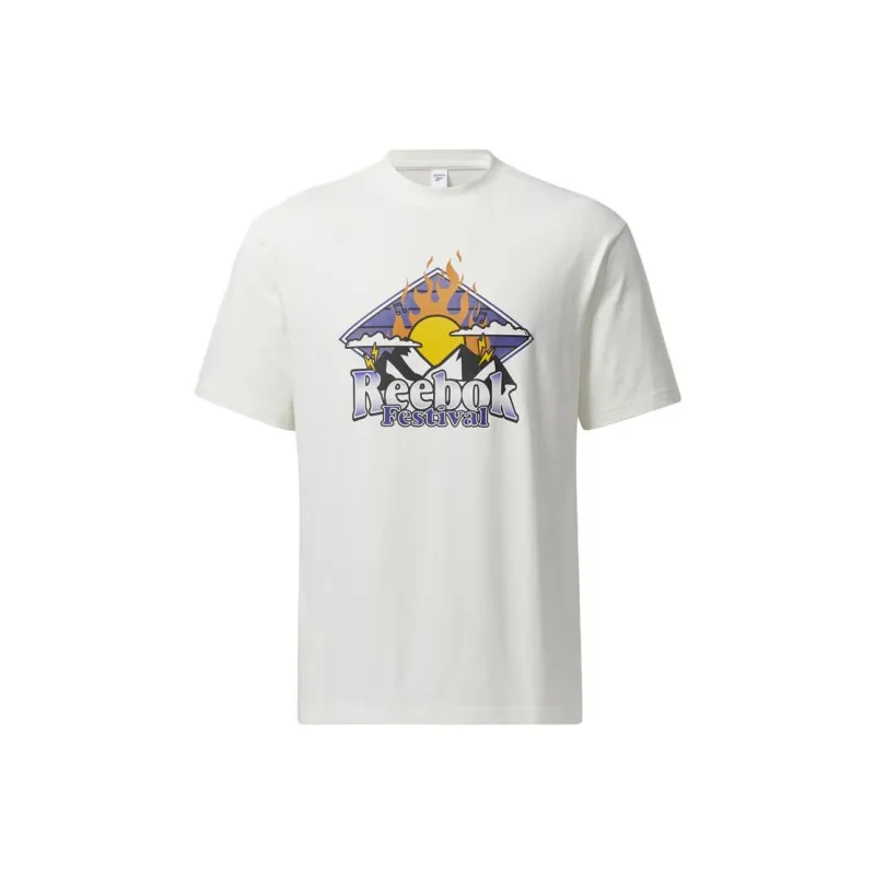 Reebok TEE T-Shirt Unisex White-0
