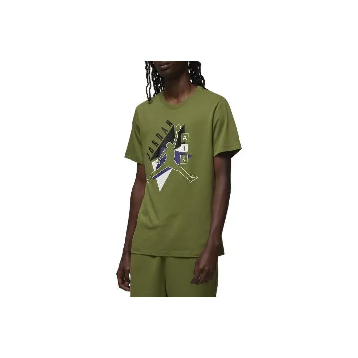 Jordan Brand T-Shirt Men's Light Olive-0