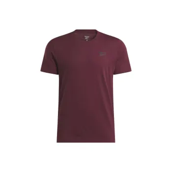 Reebok T-Shirts Men Burgundy