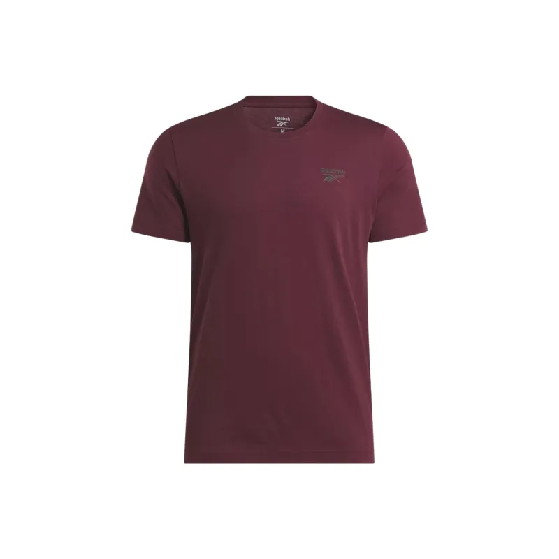 Reebok T-Shirts Men Burgundy-0