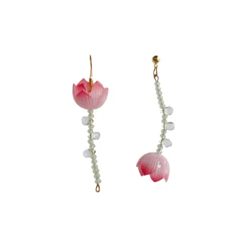 Zoo Jewel Alloy Earrings Women's