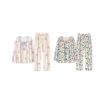 Herbal Primer Pajama Set Women's Combo Set