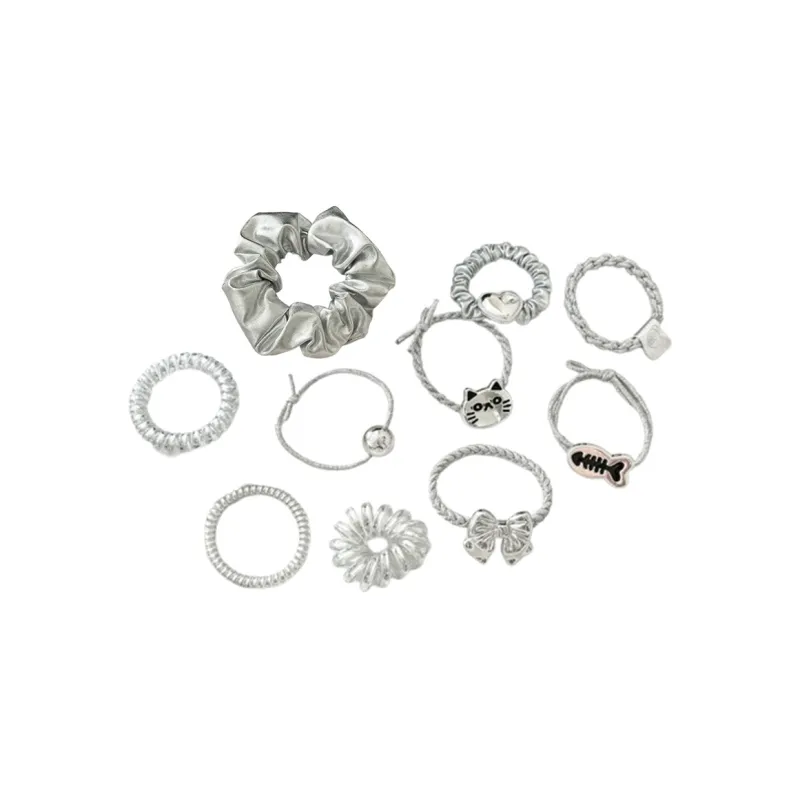 JIANYINGSHU Alloy, Hair Clip, Fabric Hair Tie Women's-0
