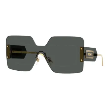 FANSIZHE Metal Irregular Shape Sunglasses Women's Gray