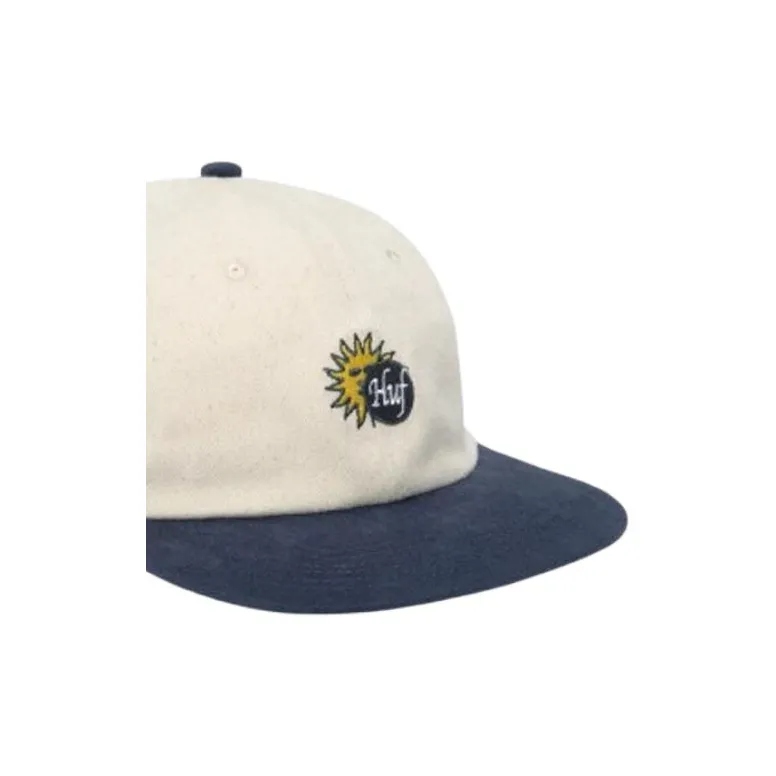 HUF   Baseball Caps Unisex Marine Blue-2