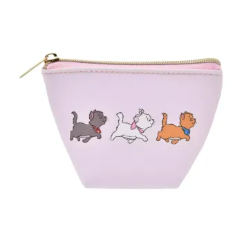 Disney Polyester Coin Purse Small Size Women's Pink