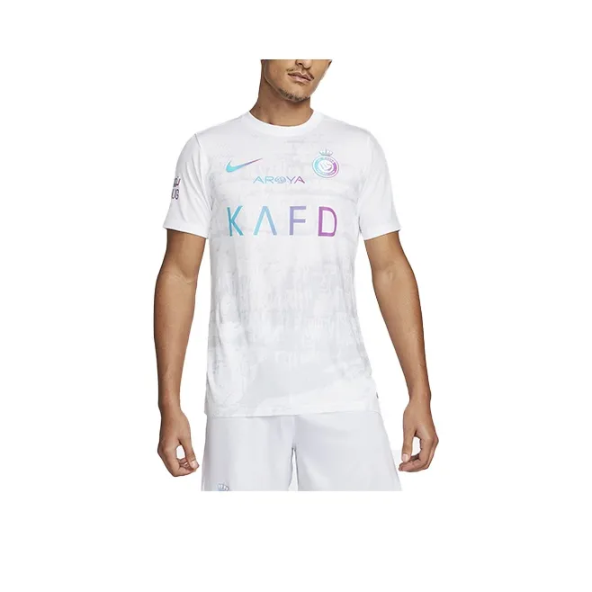 Nike T Shirts Men White-0