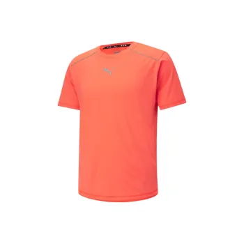 PUMA EVOSTRIPE RUN COOLadapt SS TEE T Shirt Men's Orange