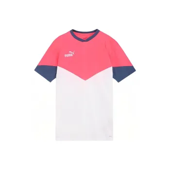 PUMA T Shirts Men Rose Red