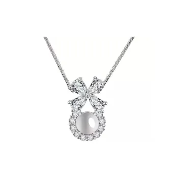 Happy Tide 925 Sterling Silver Necklaces Women's