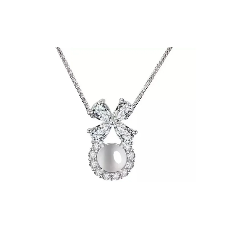 Happy Tide 925 Sterling Silver Necklaces Women's-0
