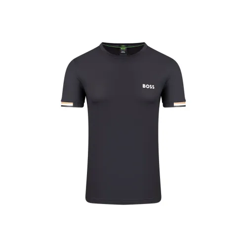 HUGO BOSS T Shirts Men Black