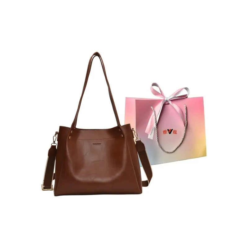 Yalu PU Shoulder Bag, Handbag Women's White/Black/Brown/Coffee-18