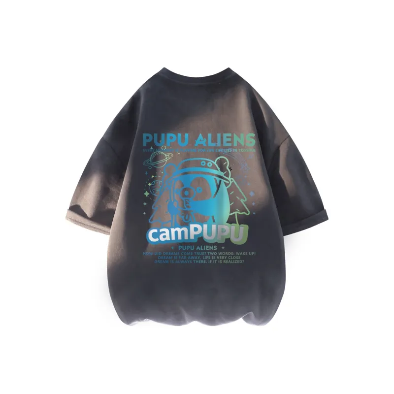 PUPU ALIENS T-Shirt Summer Unisex 2 Pack-5