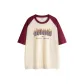 Apricot & Burgundy[100% cotton Upgraded]