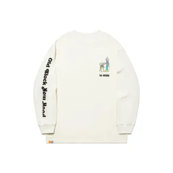 LiNing Long Sleeved T Shirts Unisex Ecru