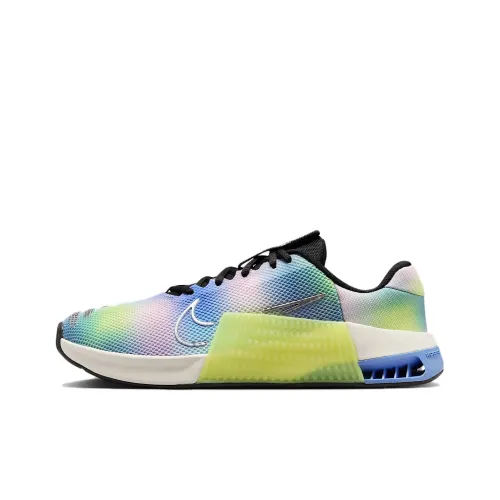 Nike Metcon 9 Se Black Light Lemon Twist Royal Pulse Metallic Silver Women's