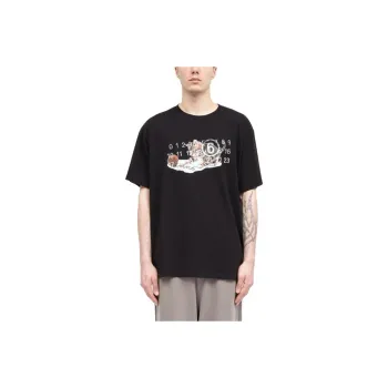 MM6 Maison Margiela SS24 T Shirt Top Men's Black