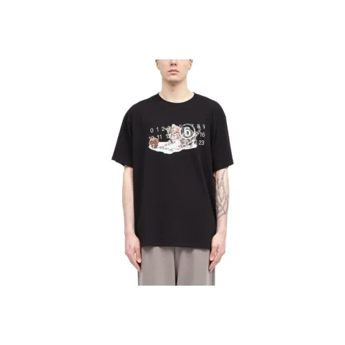 MM6 Maison Margiela SS24 T Shirt Top Men's Black