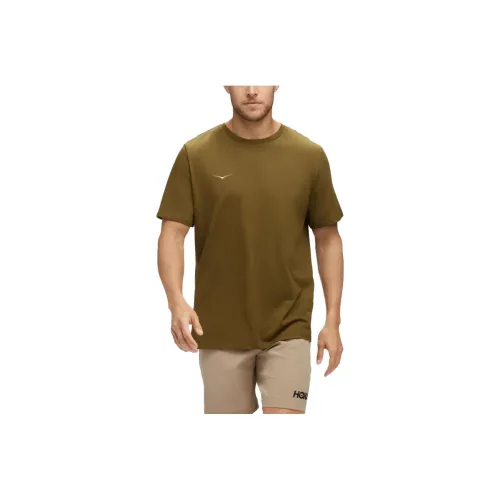 HOKA ONE ONE T-Shirts Men Brown