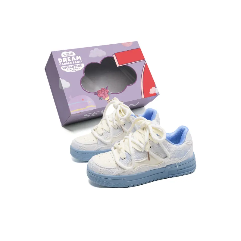 7 SEVFUN Abrasion Resistant Low Top Skateboard Shoes Unisex-39