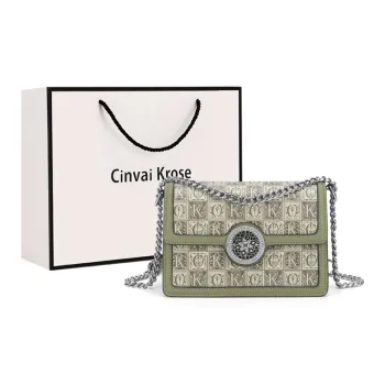 Simvay Clos PVC And Synthetic Leather Shoulder Bag Crossbody Bag Shoulder Bag Small Size Women's Gray Print/Black Print