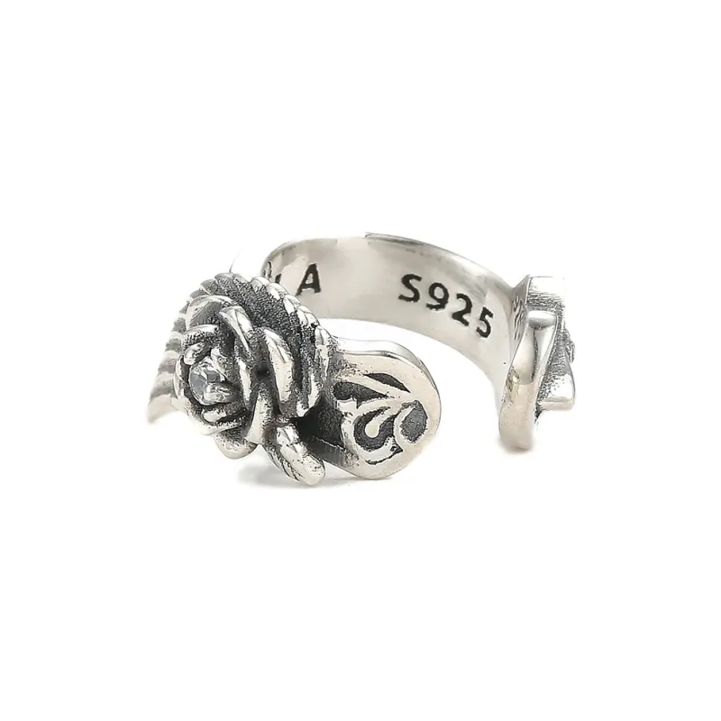 Ruibeila 925 Sterling Silver Clip On Earrings Men's-2