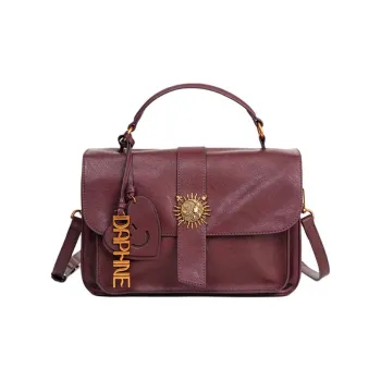 DAPHNE PU Handbag Women's Burgundy